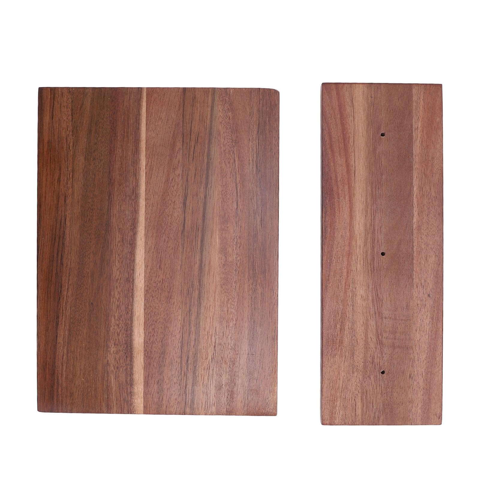 Magnetisch Messerblock Ohne Messer, Holz magnetisch Messerhalter Doppelseitiger Messerbrett mit Extra Starkem Magnet, für Utensilien Küche Werkzeuge organisierte und Aufgeräumte