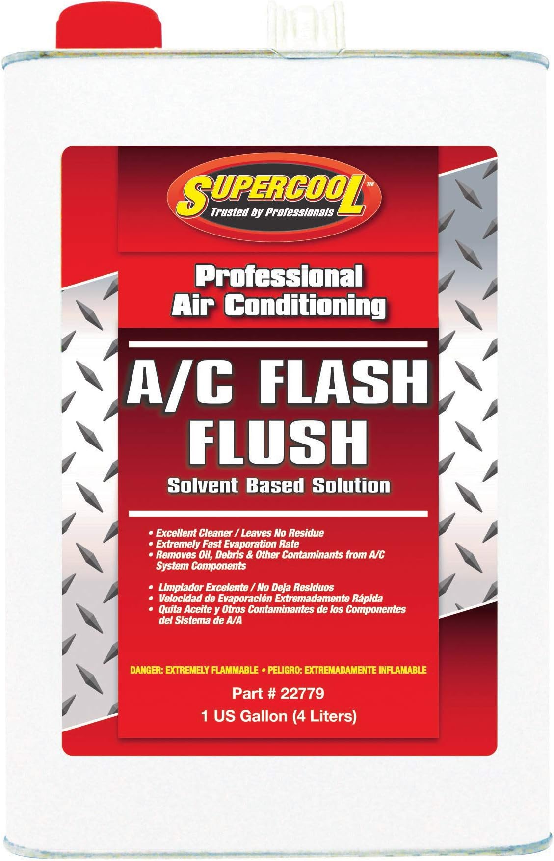 Supercool AC Flush, Solvent Based, 1 Gal. Automotive