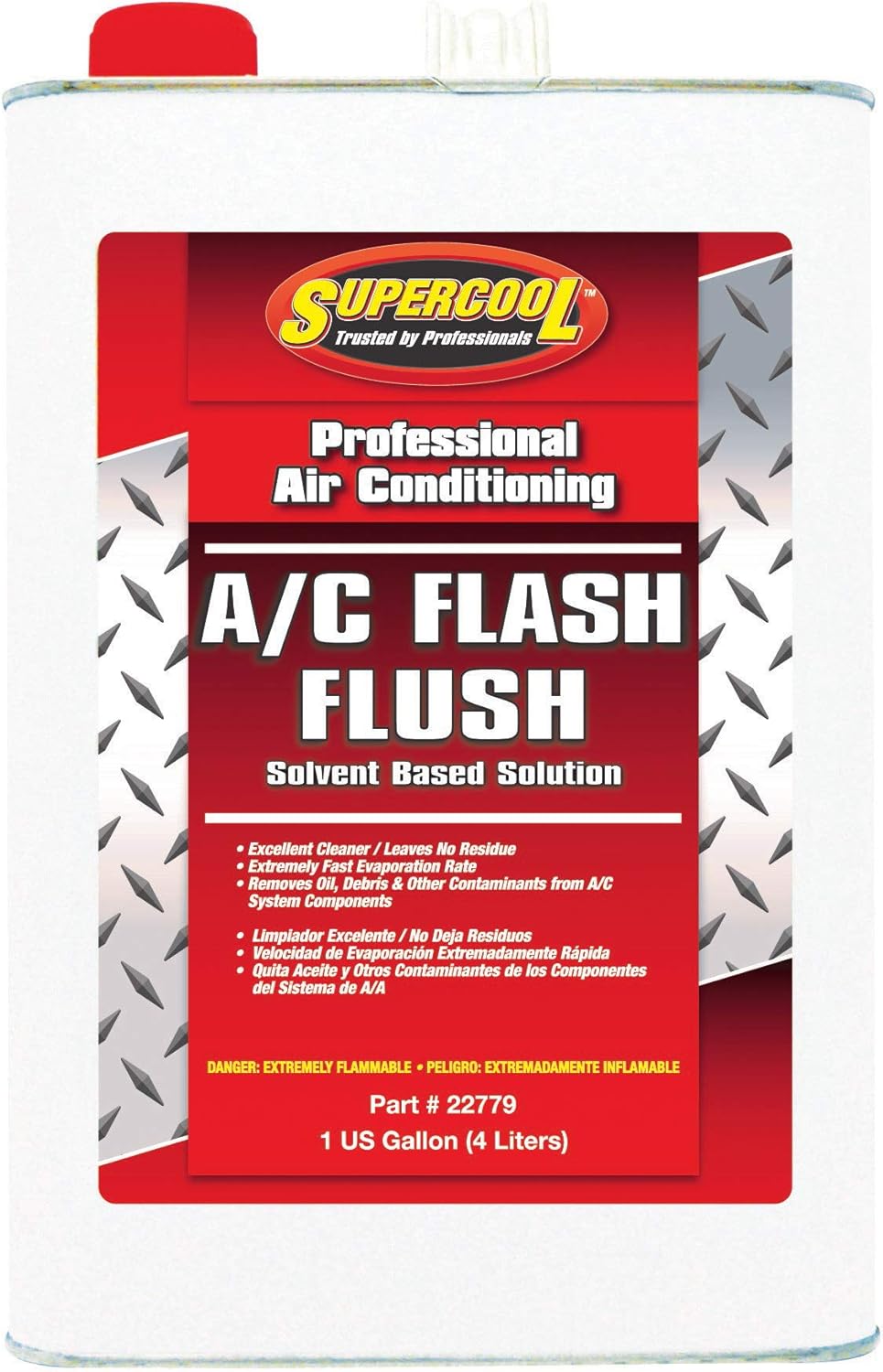 TSI Supercool 22779 Solvent-Based A/C Flush, 1 Gallon