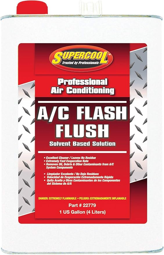 Supercool AC Flush, Solvent Based, 1 Gal.