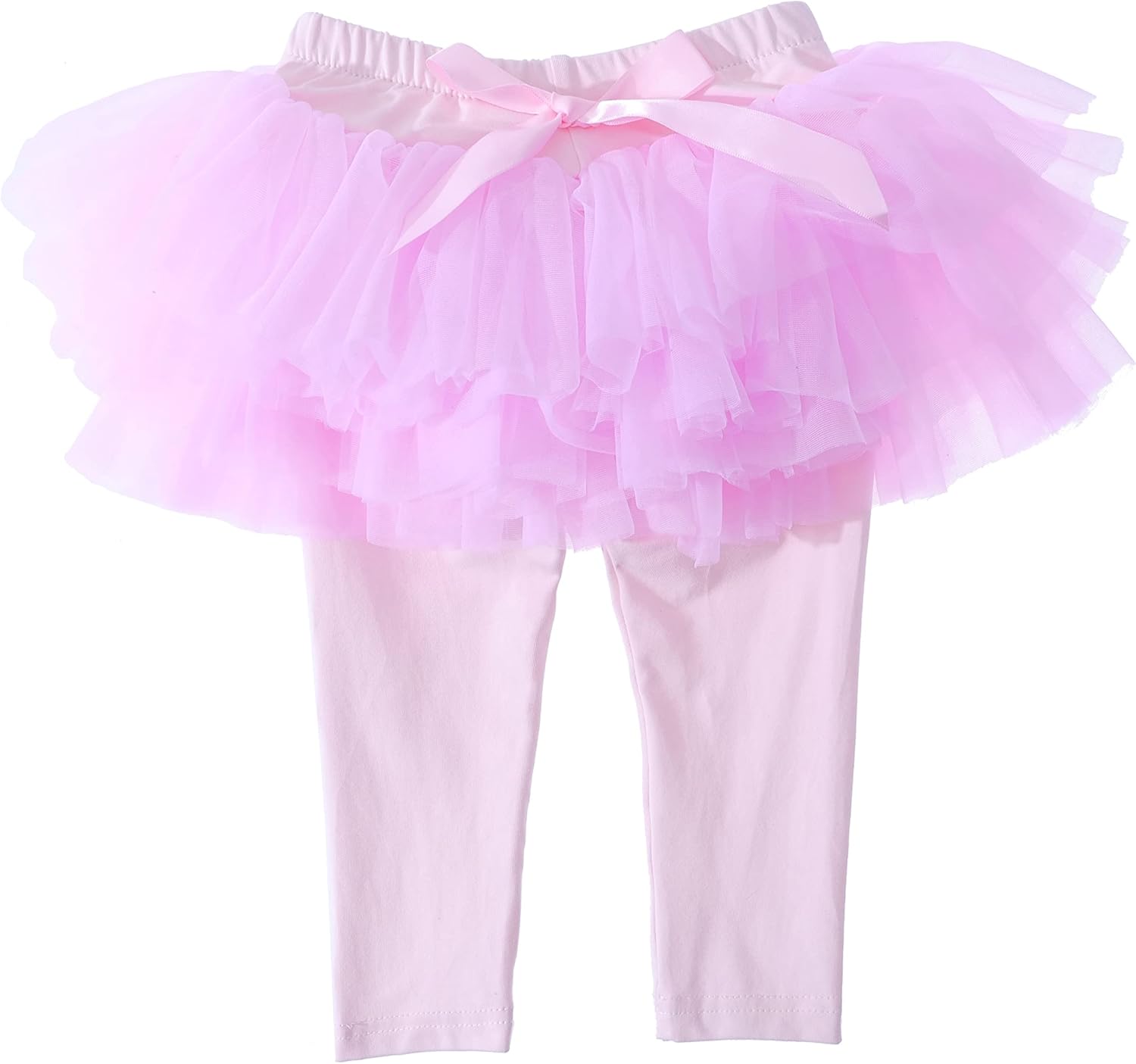 Baby Girls Tutu Leggings Infant Toddler Ankle Length Skirted Pants Footless Tights 0 Months-5T - Image 2