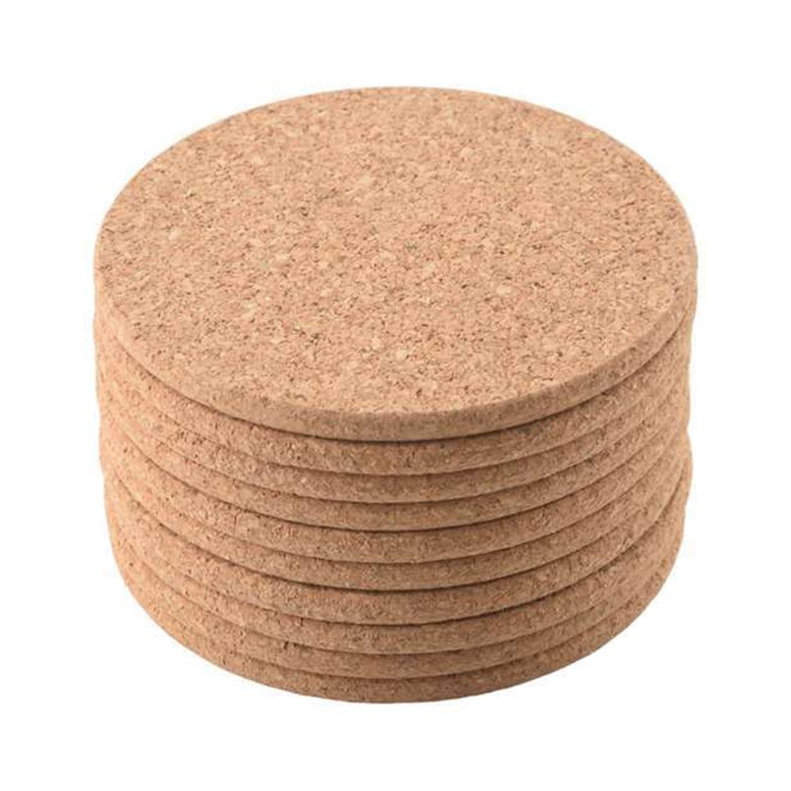 10 Pack Cork Coaster For Bar Daily Use