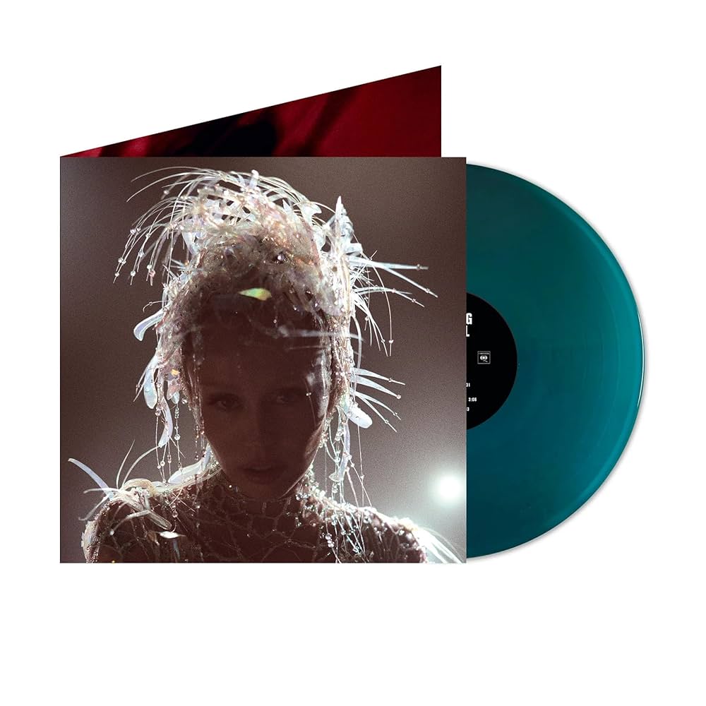 Amazon.com: Something Beautiful Sea Blue Vinyl LP Miley