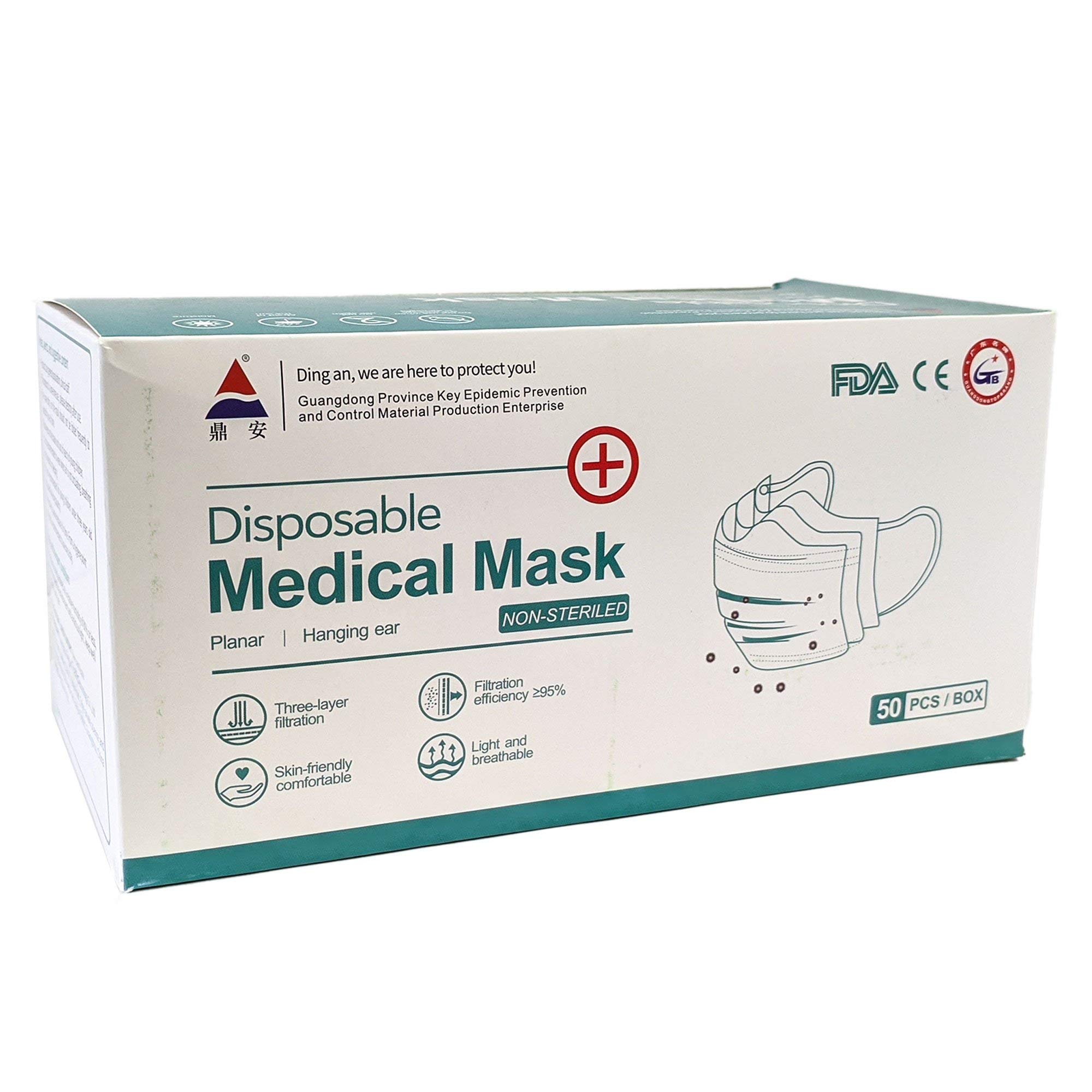 Face Mask, Pack of (100)