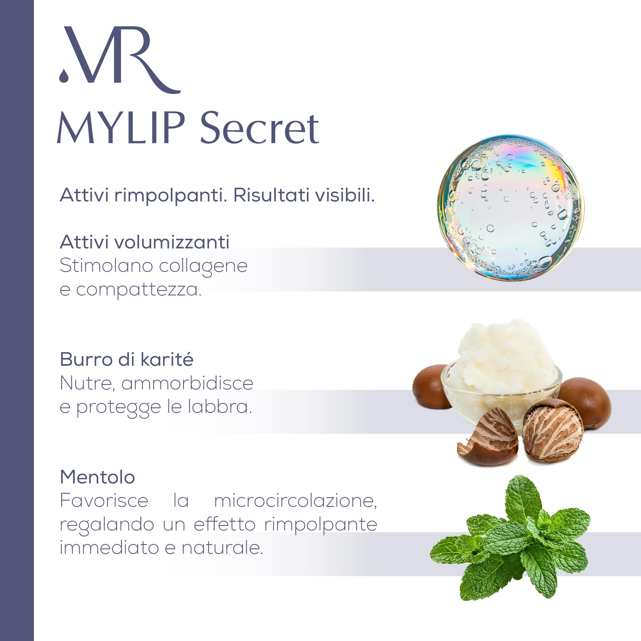 MyLip Secret - Lip gloss volumizzante labbra antiage effetto comfort MyRoutine by Dr. Maurizia Furno