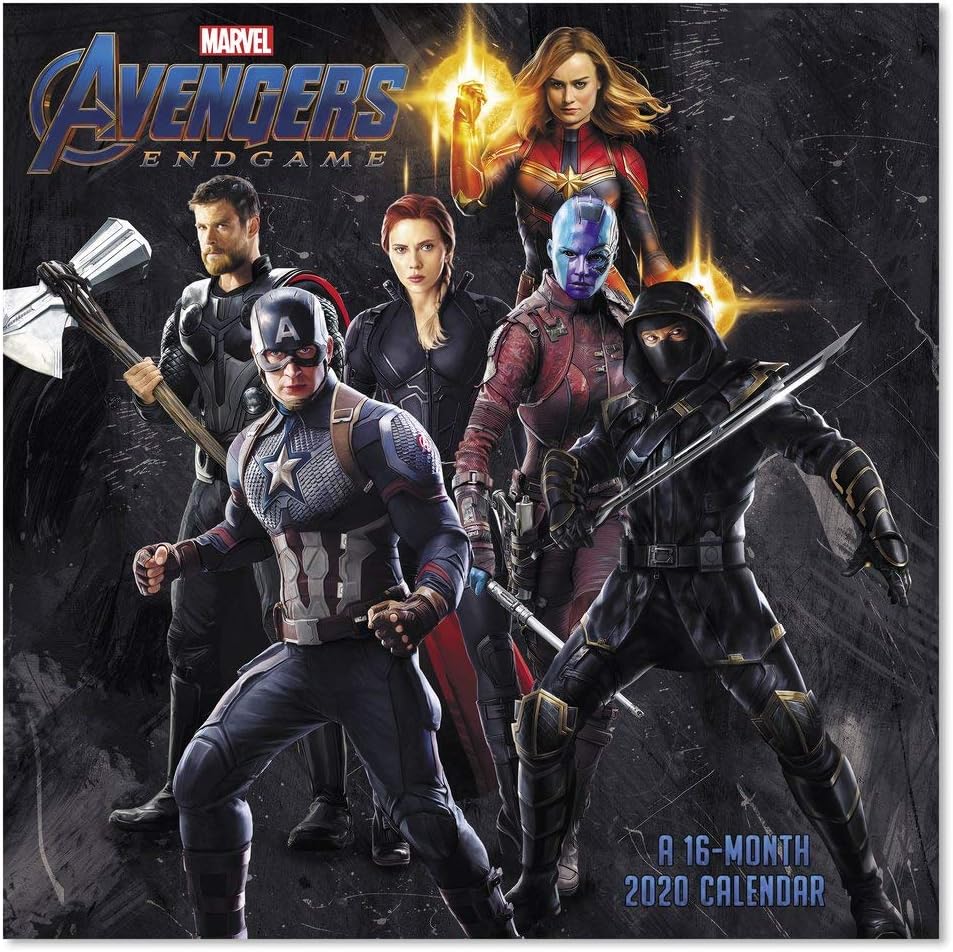 2020 Marvel Avengers: Endgame Wall Calendar (DDW2812820)