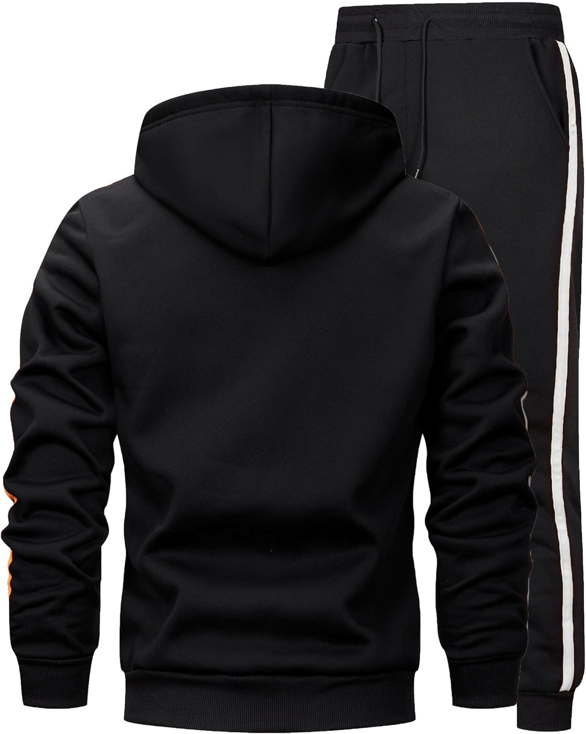 MACHLAB Men's Running Tracksuit Athletic Sports Casual Workout Full Zip Sweatsuit - Image 3