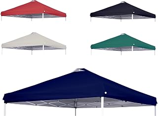 SCOCANOPY Replacement Top with Air Vent for 10x10 Canopy Frame, Canopy Cover ONLY, (Navy Blue)