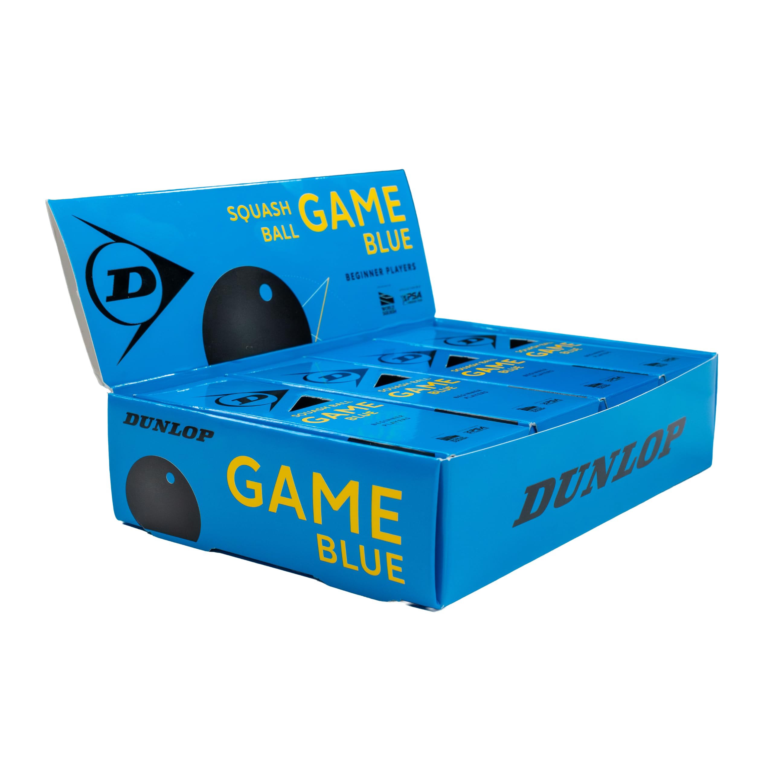 Dunlop Squashbälle Game Blue, Blauer Punkt