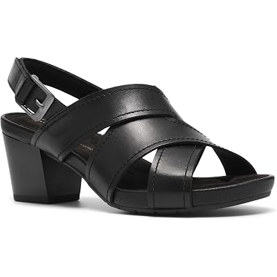 Clarks Kymber Shine black leather