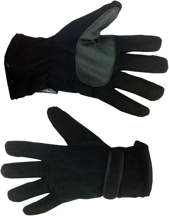 Mens Thinsulate 40 Gram Winter Gloves, Black Medium/Large Amazon.co