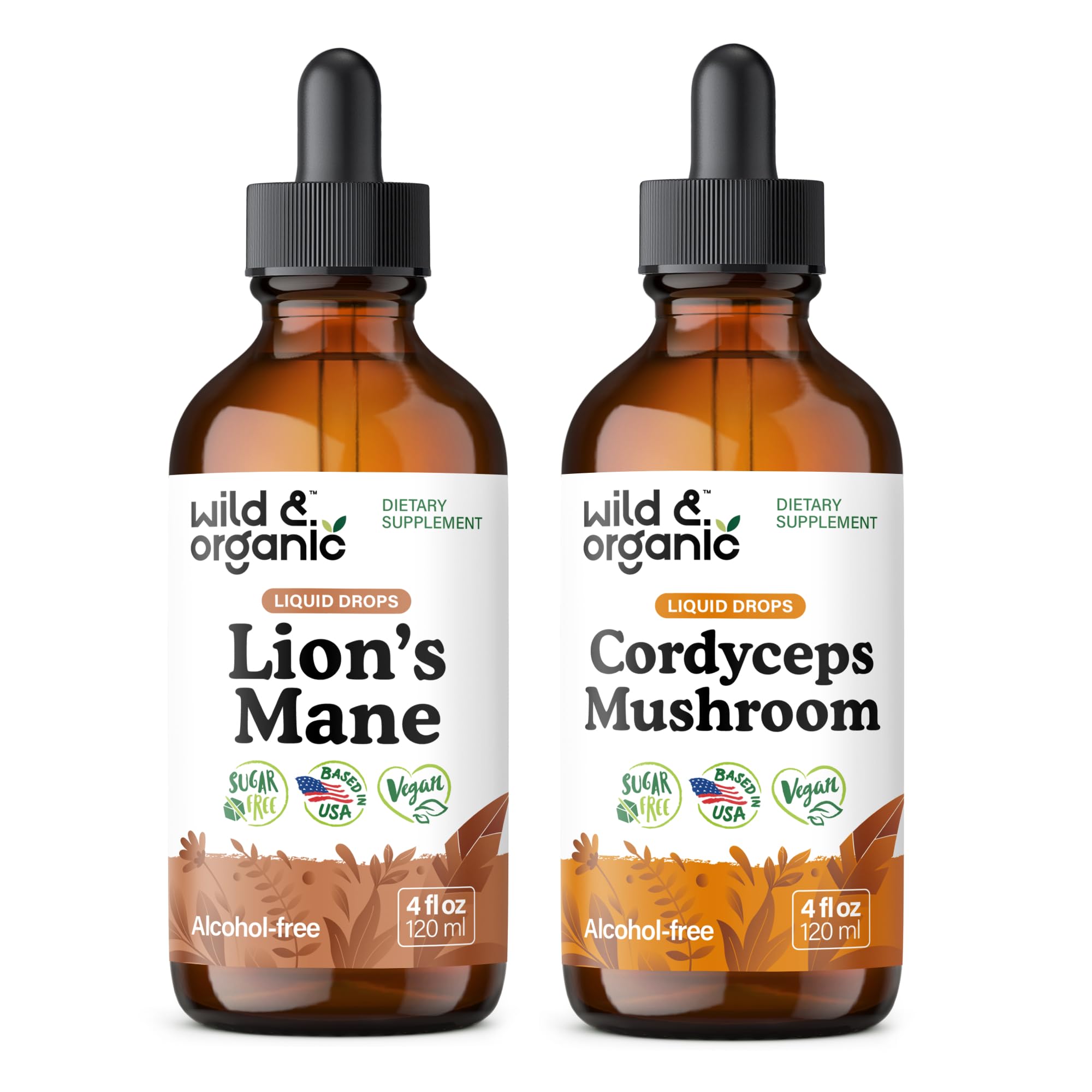 Amazon.com: Wild & Organic Lion's Mane Tincture 4 fl oz