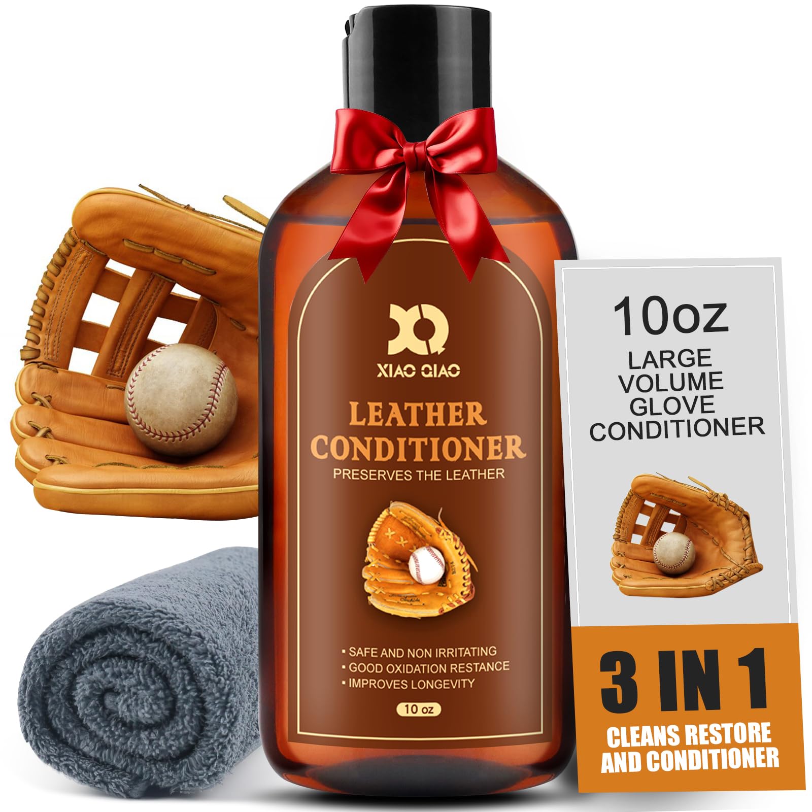 XQ XIAO QIAO Baseball Glove Conditioner - 10oz