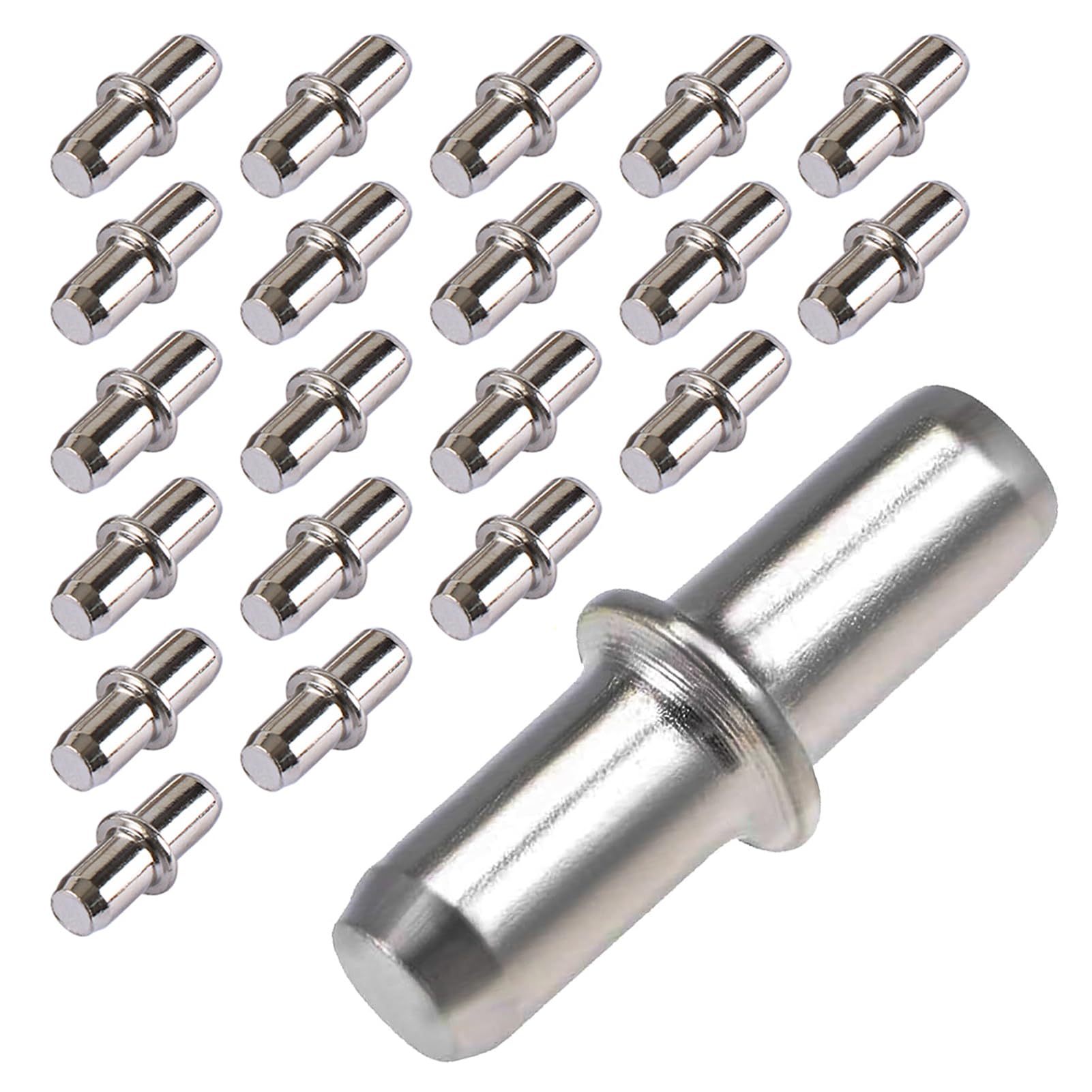 Perni Di Supporto Per Ripiani Da 5 Mm, A Forma Di Cucchiaio, In Metallo Per Ripiani 100 Pezzi Colore Argento~p144647810 - Foto 10