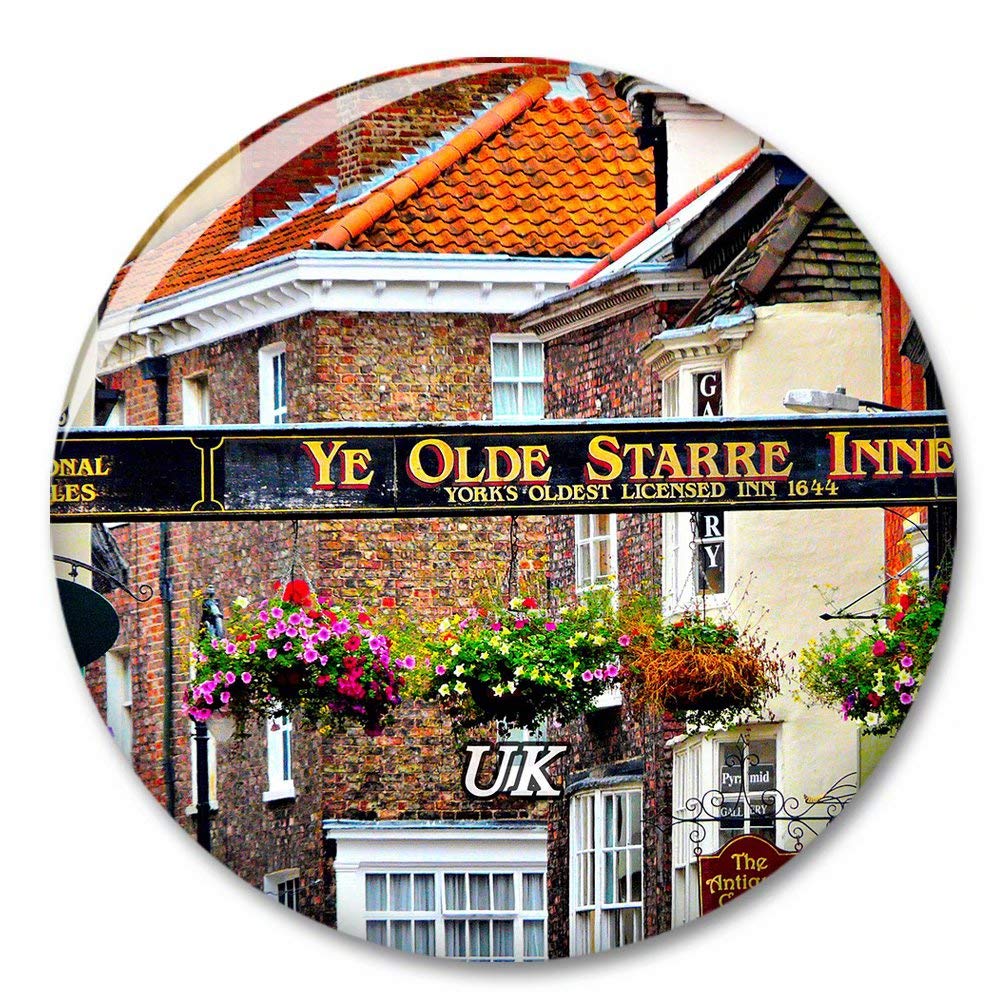 Uk England Shambles York Fridge Magnet Decorative Magnet Bottle Opener Tourist City Travel Souvenir Collection Gift Strong Refrigerator Sticker
