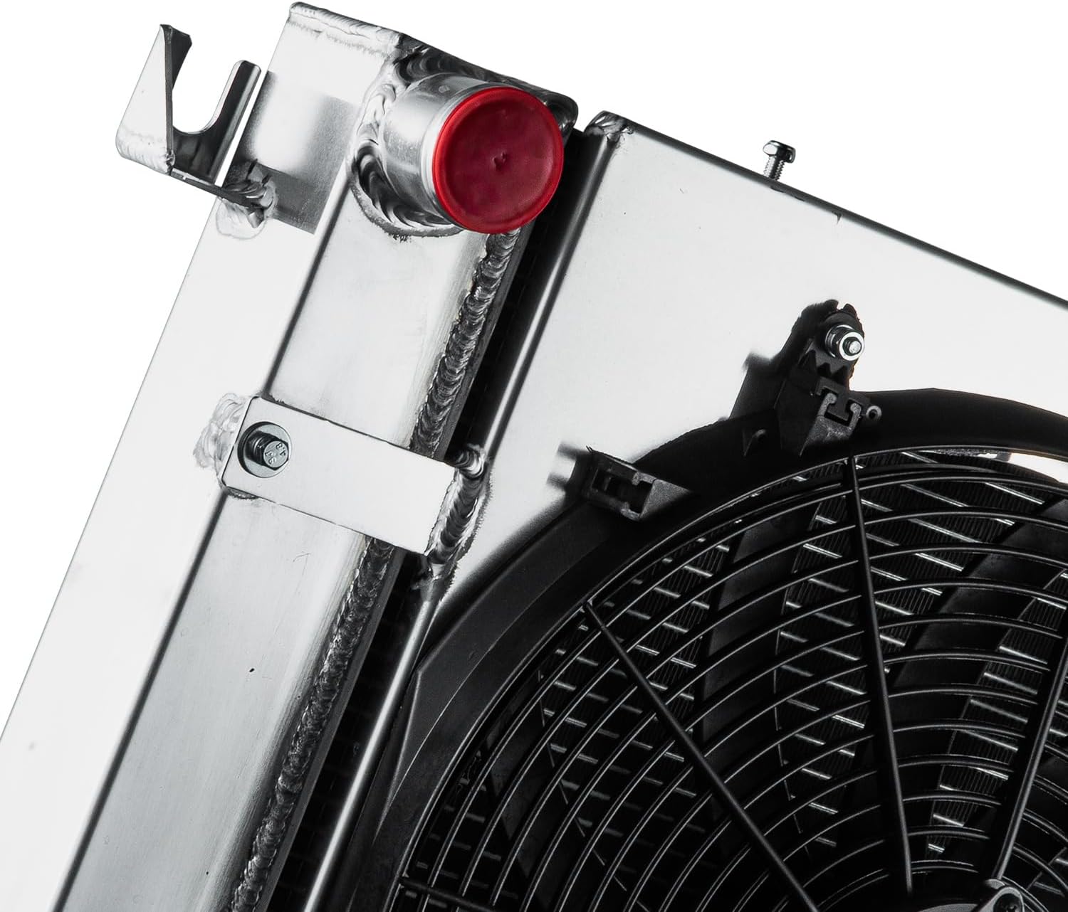 1 Row Core Aluminum Radiator For 1994-2002 Dodge Ram 2500 3500 5.9L Diesel Cummins Radiador Automotive Replacement CU1553 Radiators Shroud Fan Relay Kit