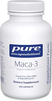 Pure Encapsulations Maca-3, 120 Capsules