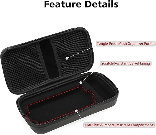 Miniatura 3 de Funda de almacenamiento con protección EVA Gleegi Compatible con arrancadores de litio NOCO Boost Plus GB40/Boost Sport GB20 UltraSafe, caja de