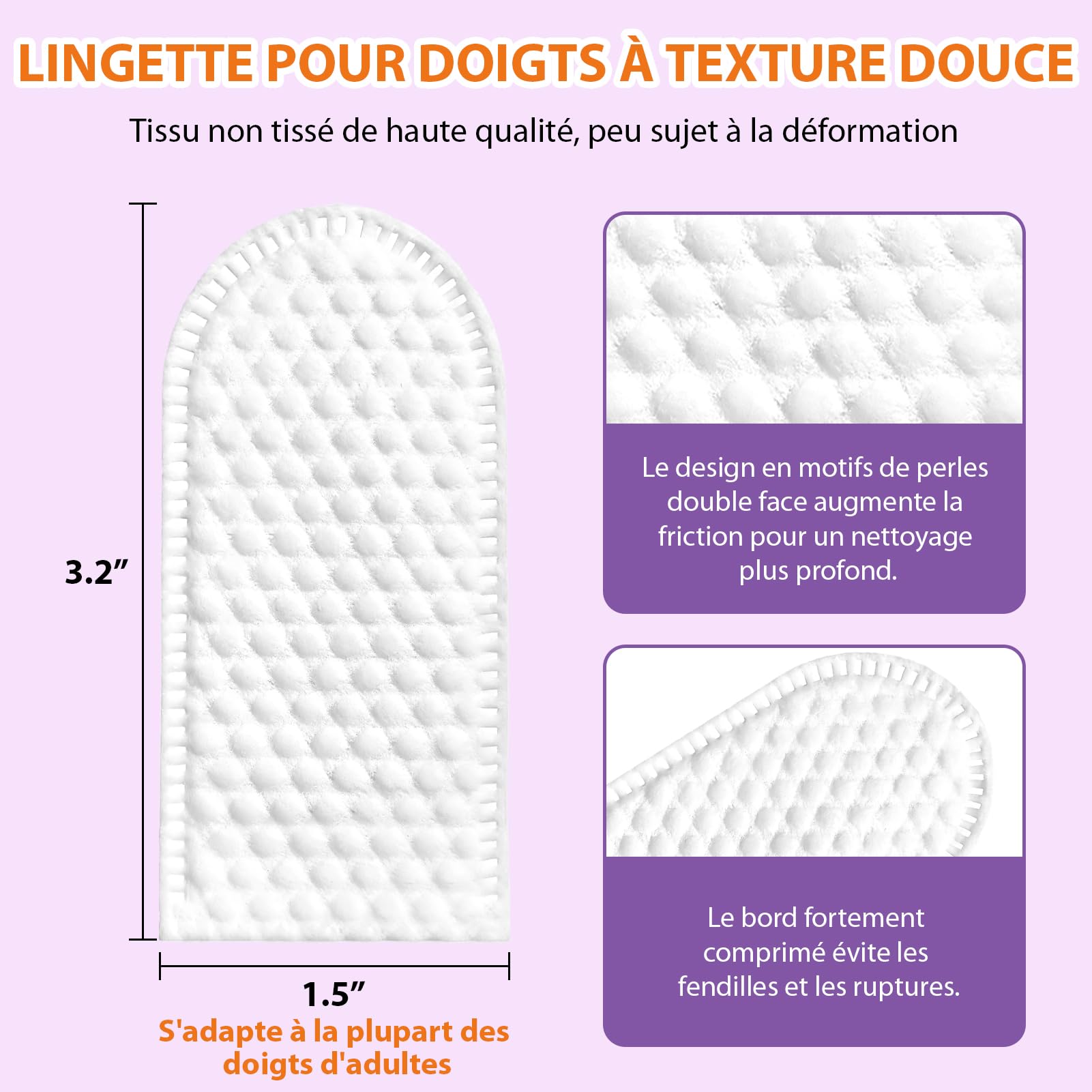 Kit de nettoyant pour oreilles de chien Pjordo - Nettoyant pour oreilles de chien avec aloe vera et hamamélis, lingettes pour doigts pour oreilles de chien et solution nettoyante pour oreilles pour