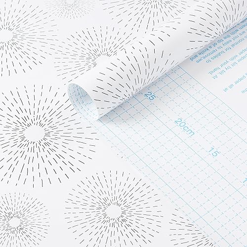 Miniatura 51 de Safiyya Papel tapiz de 118 x 17.7 pulgadas, papel adhesivo verde dorado, autoadhesivo, extraíble, moderno, enrejado, dorado, para dormitorio, Dorado