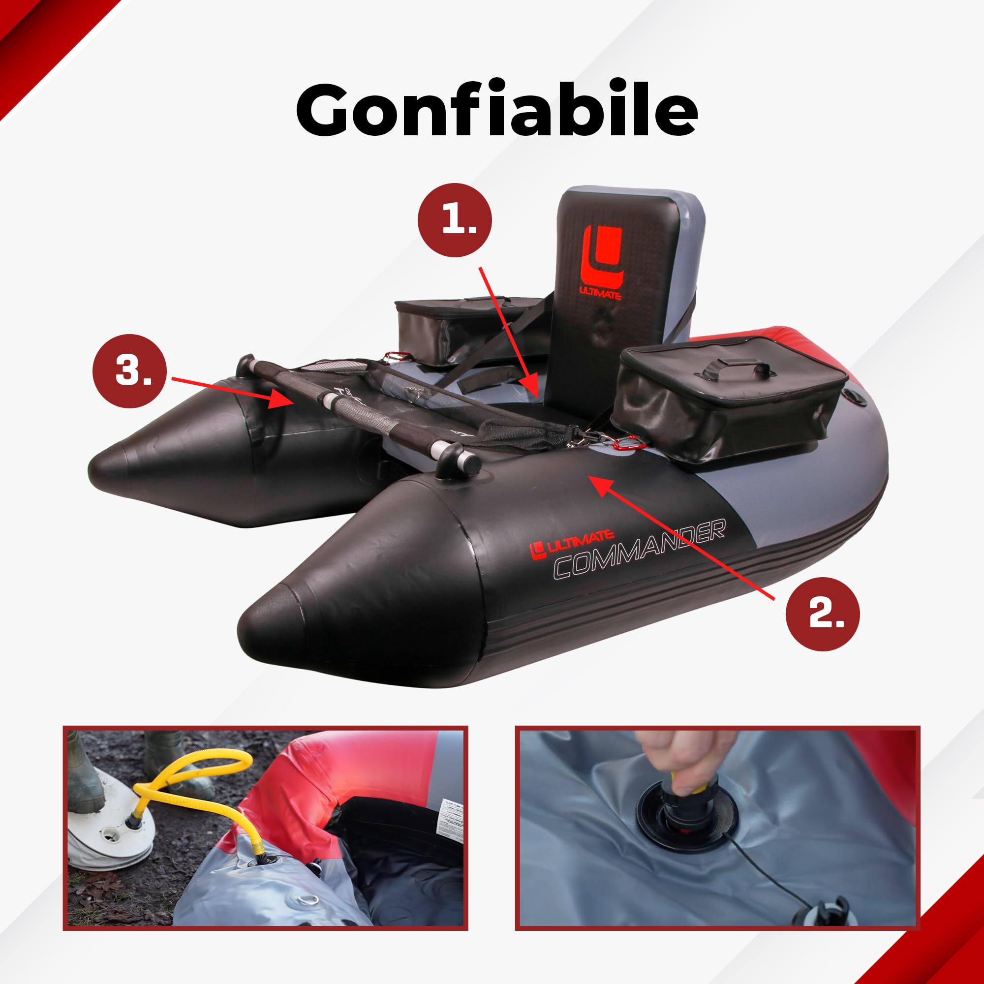 Ultimate Commander Bellyboat - Belly Boats