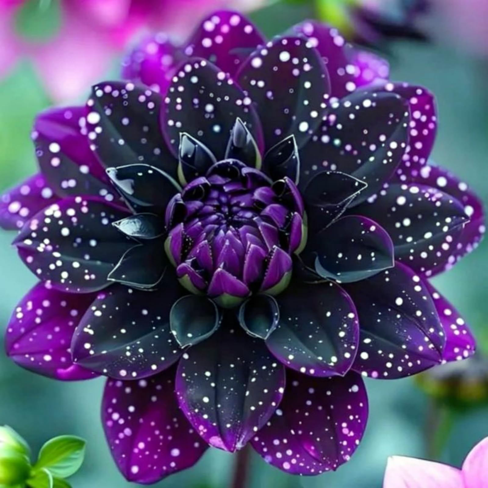 Dahlia Rhizome for Planting, Hardy Perennial, Excellent Display, Mix Greening Flower, Natural Organic, Wedding, Balcony Garden, Landscape Design-6 Rhizome-I