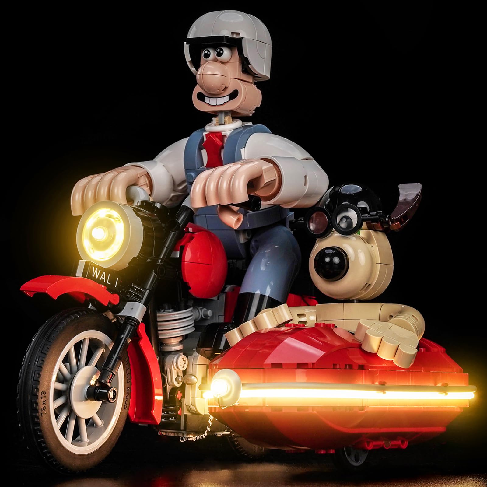 LocoLee LED Light Set Compatible with LEGO 21371 Wallace & Gromit