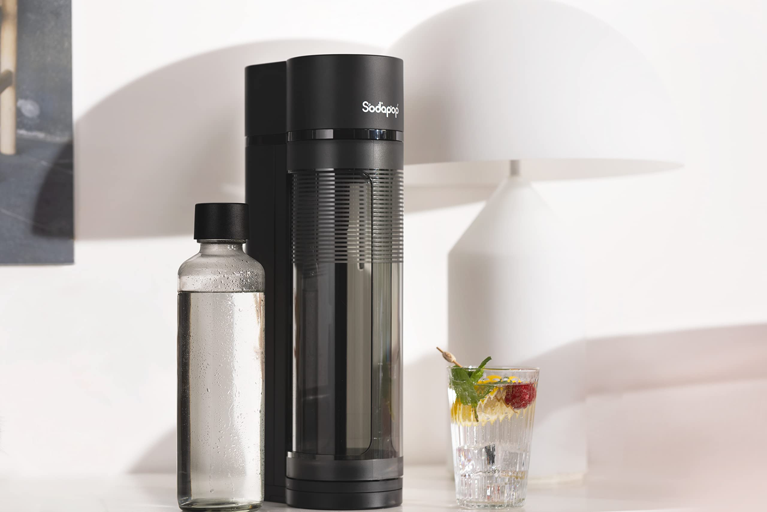 Sodapop Lot de 2 bouteilles en verre Logan - Bouteilles de rechange uniquement pour les gazeuses Logan - 850 ml