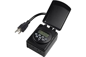 BN-LINK 7 Day Outdoor Heavy Duty Digital Programmable Timer