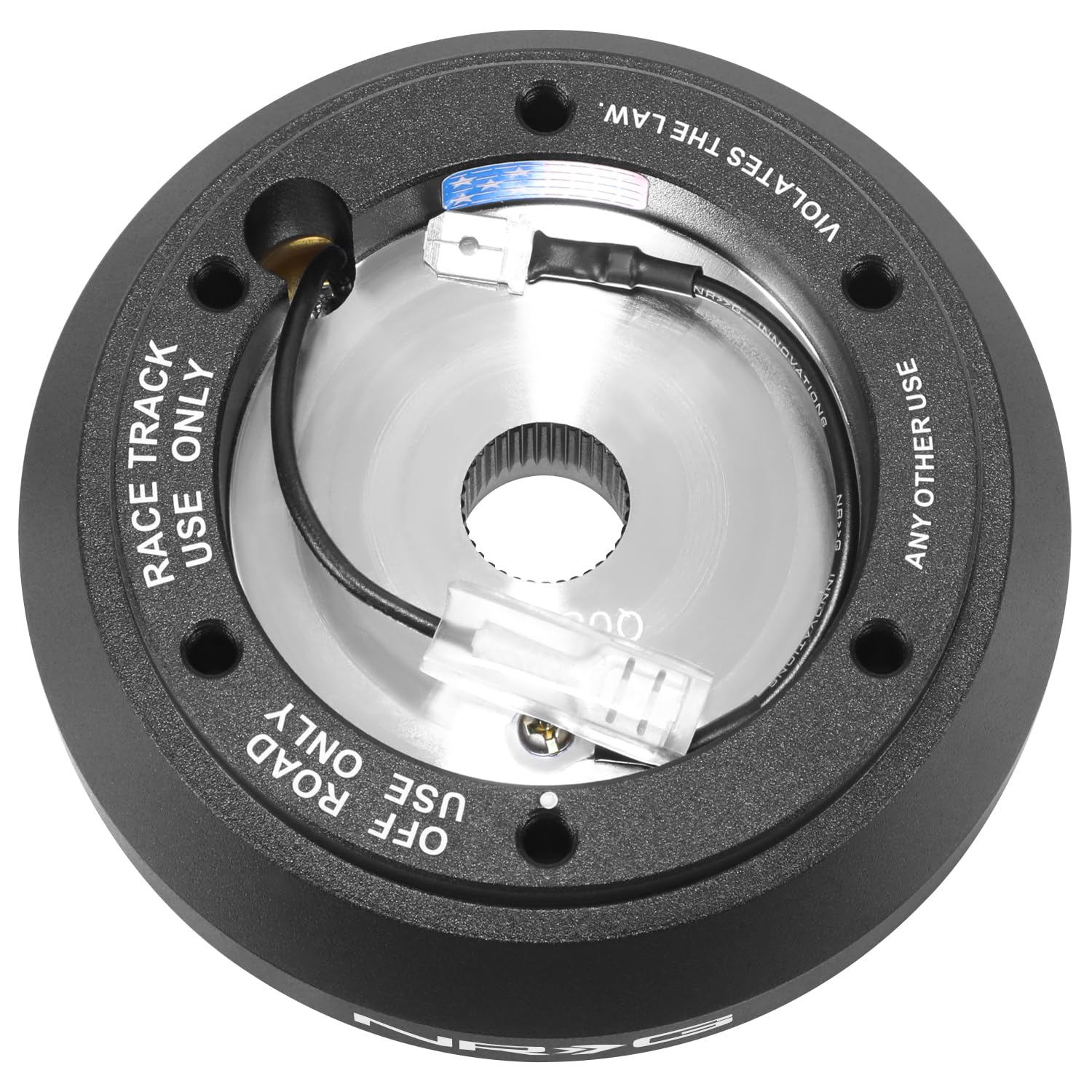Amazon.com: NRG Innovations Racing Style Steering Wheel Short Hub