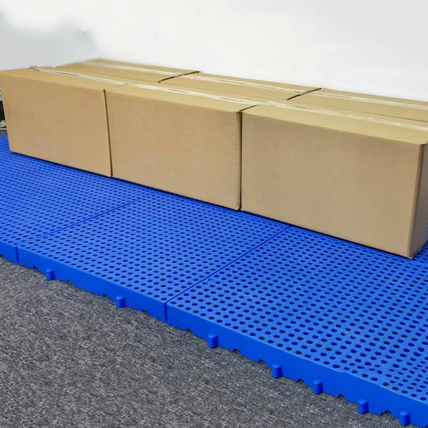 Pallet di plastica Pallet di plastica Leggeri, per Garage di supermercati, armadi all'aperto, Pallet di plastica Multipli Liberamente combinati, stoccaggio di Sicurezza, Griglie di spedizione
