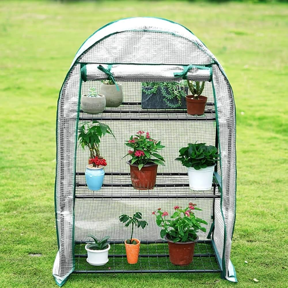ガーデニング 家庭菜園 ガーデンハウス 温室 3段 観葉植物 ガーデニング 3段 観葉植物 温室 ガーデンハウス 家庭菜園