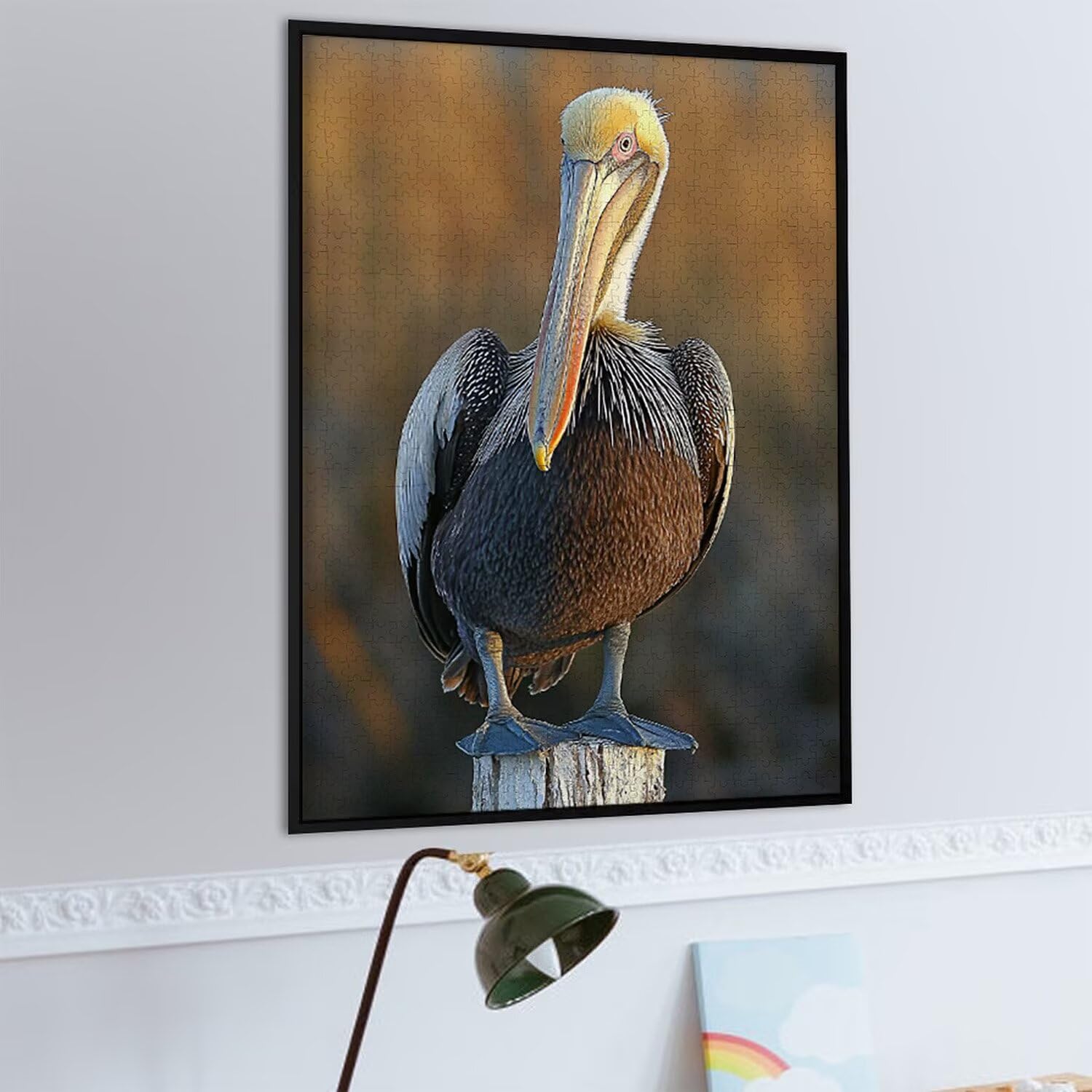 1500 Pezzi di Puzzle, Pelicano1500 Pezzi di Puzzle per Adulti, Regalo di Anniversario, Regalo di Natale, Decorazione Della Casa, Prevenzione Della Degenerazione Cerebrale Negli Anziani v-803