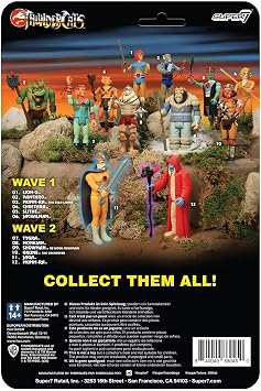 Super7 Invisible Tygra Thundercats Reaction Action Figure
