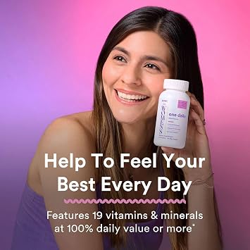 GNC Women's One Daily Multivitamin Essentials, 60 Count, 60 Servings | Nutrient Dense Blend With 19 Vitamins and Minerals Supports Immune Health and Healthy Hair, Skin, and Nails, Gluten-Free