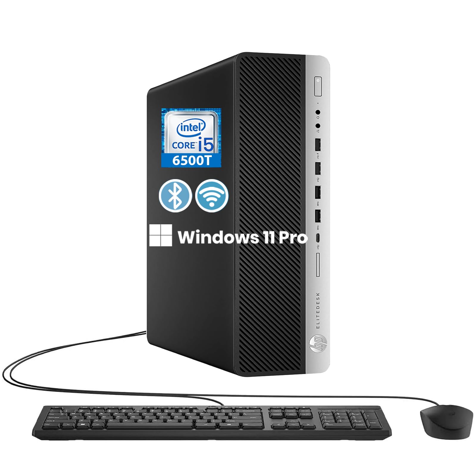 Amazon.com: HP EliteDesk 800 G3 SFF Desktop i5-6500T 8GB 256GB SSD