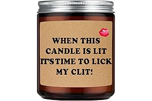 Funny Valentines Day Gifts for Naughty Her: Scented Candles