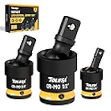 TOLESA Swivel Socket Set, Impact Universal Joint-Socket Set, 1/2