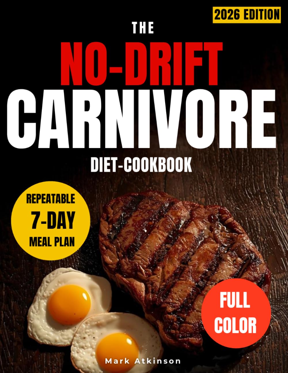 The No-Drift Carnivore Diet Cookbook: A Repeatable 7-Day Carnivore Diet Meal Plan with High-Fat Recipes to Prevent Relapse, Stabilize Energy, and Maintain Long-Term Consistency