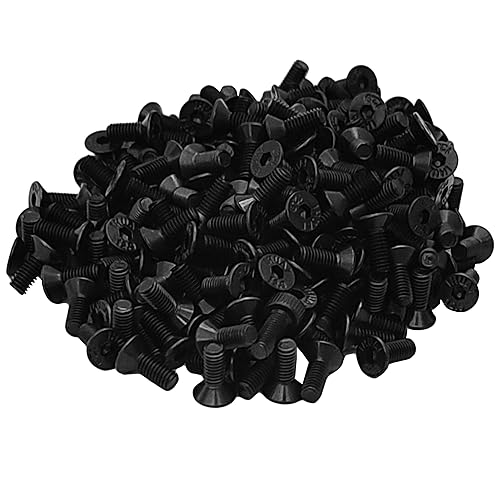 Tornillos hexagonales de cabeza de botón M3 x 0.315 in, acero al carbono de grado 10.9, acabado de óxido negro, unidad hexagonal Allen, 200 unidades disponible en Yaxa Guatemala