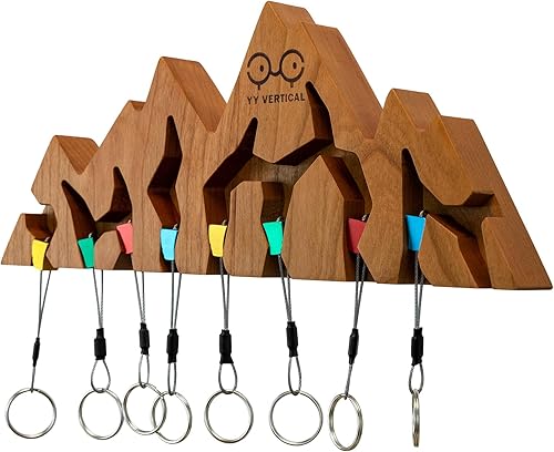 Miniatura 8 de YY Vertical Porta Llaves, Marrón, Moderno