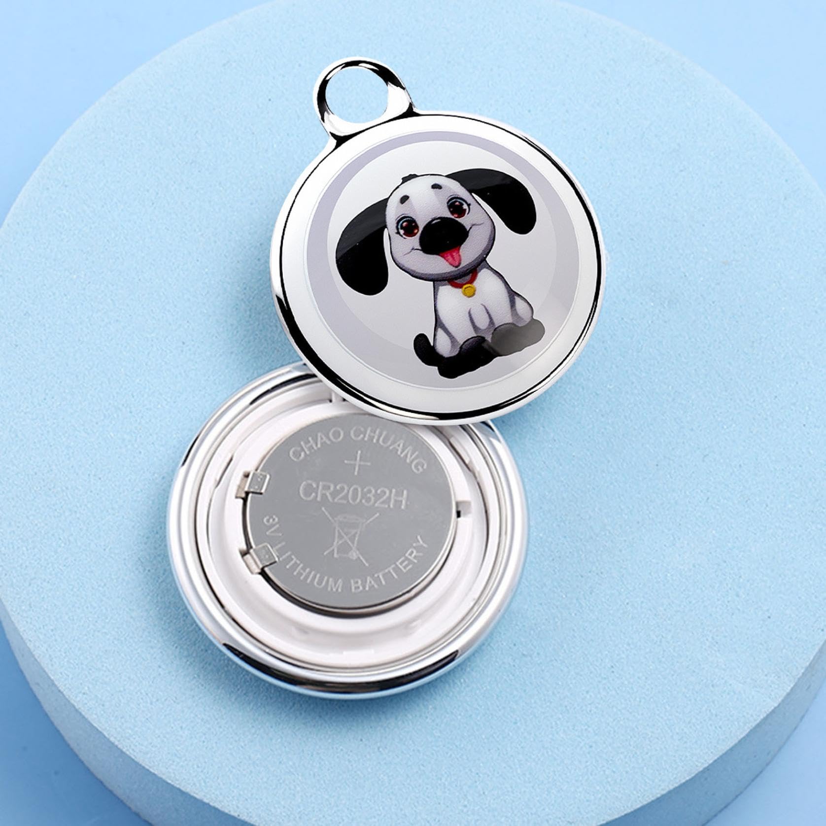 Mini localizzatori GPS per cani e gatti carini, nessun canone mensile, compatibile con iOS/Android, dispositivi di localizzazione in tutto il mondo per animali domestici o bagagli, dispositivi