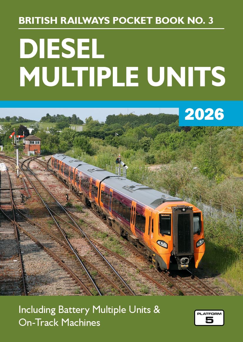 Diesel Multiple Units 2026 by Robert Pritchard PAPERBACK 9781915984371