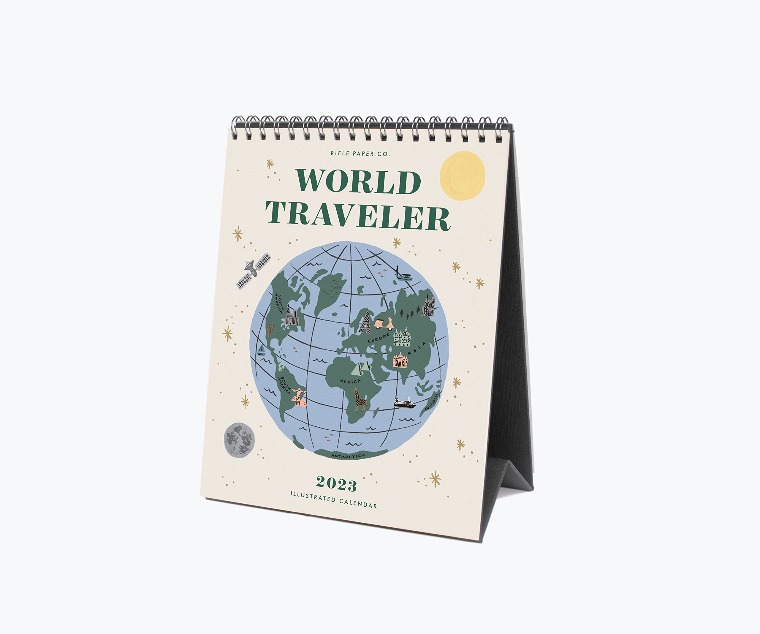 Amazon.com: Rifle Paper Co. World Traveler 2023 Desk Calendar, Features 12 Illustrations of our Favorite Destinations, Spiral-Bound with Stand, January-December Months, 7.5 Amazon.com: Rifle Paper Co. World Traveler 2023 Desk Calendar, Features 12 Illustrations of our Favorite Destinations, Spiral-Bound with Stand, January-December Months, 7.5