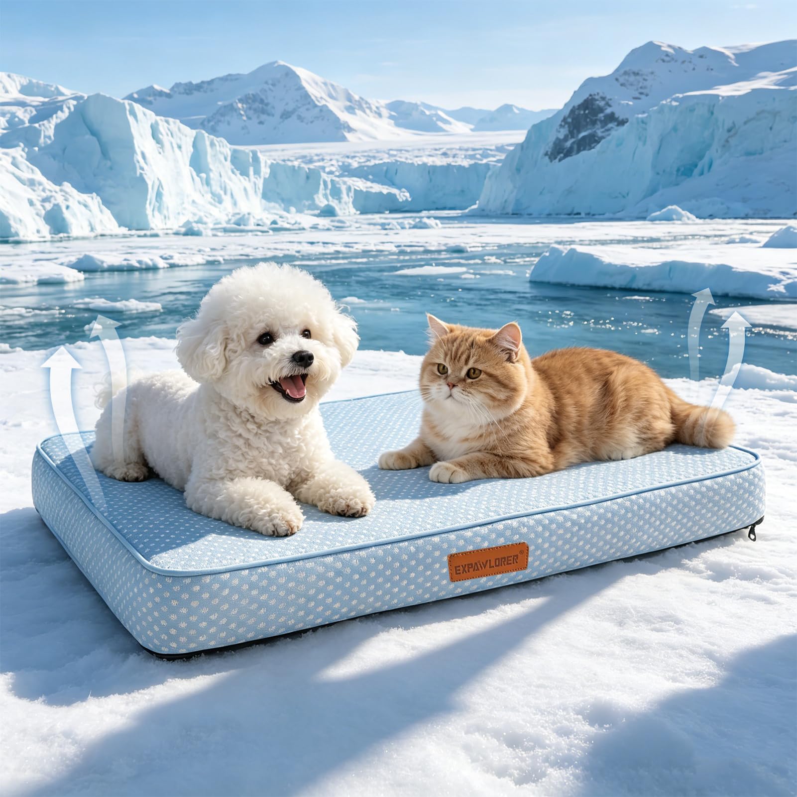 Photo 1 of EXPAWLORER Dog Cooling Mat (30x20x3 Inch)