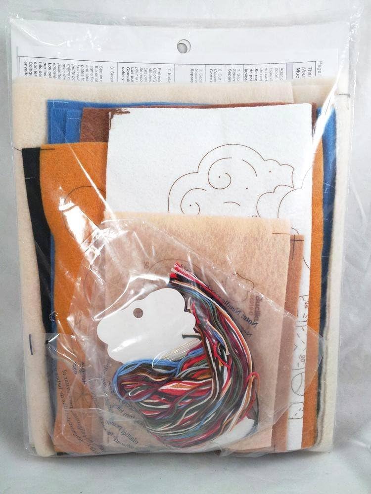 Bucilla Christmas Joy Stocking Felt Applique Kit