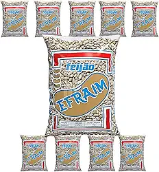 10 Pacotes Feijão Carioca Tipo 1 Pacote de 1 Kilo Efraim