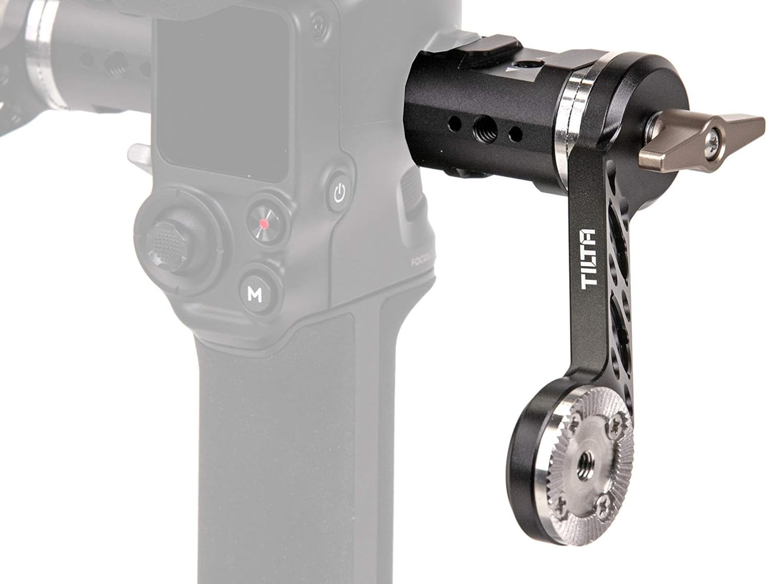 Tilta Adjustable NATO Rail Extender Arms Compatible with DJI RS2, RS4, RS5 | Rosette Handle Support System