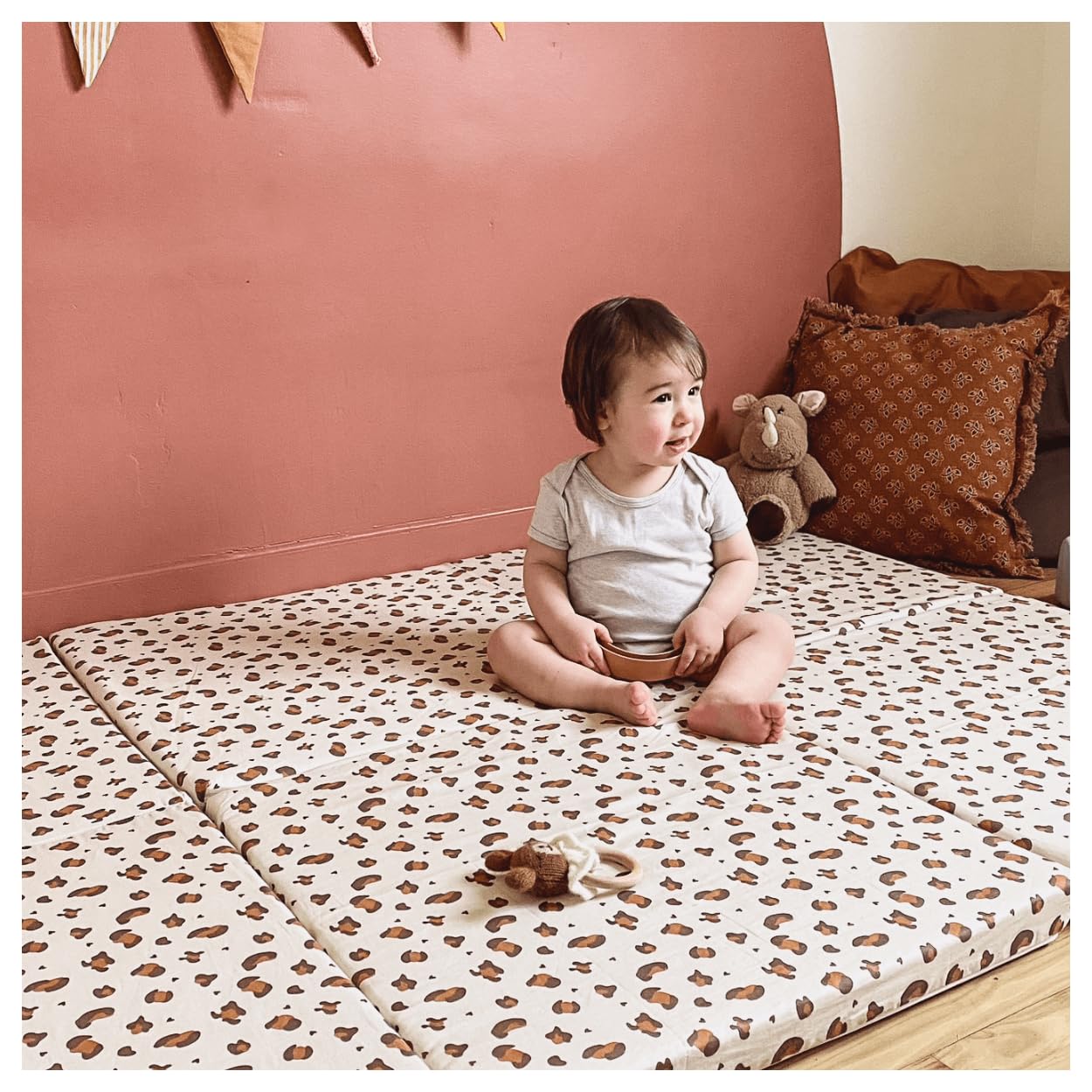 Tapis de motricité XL Léopard
