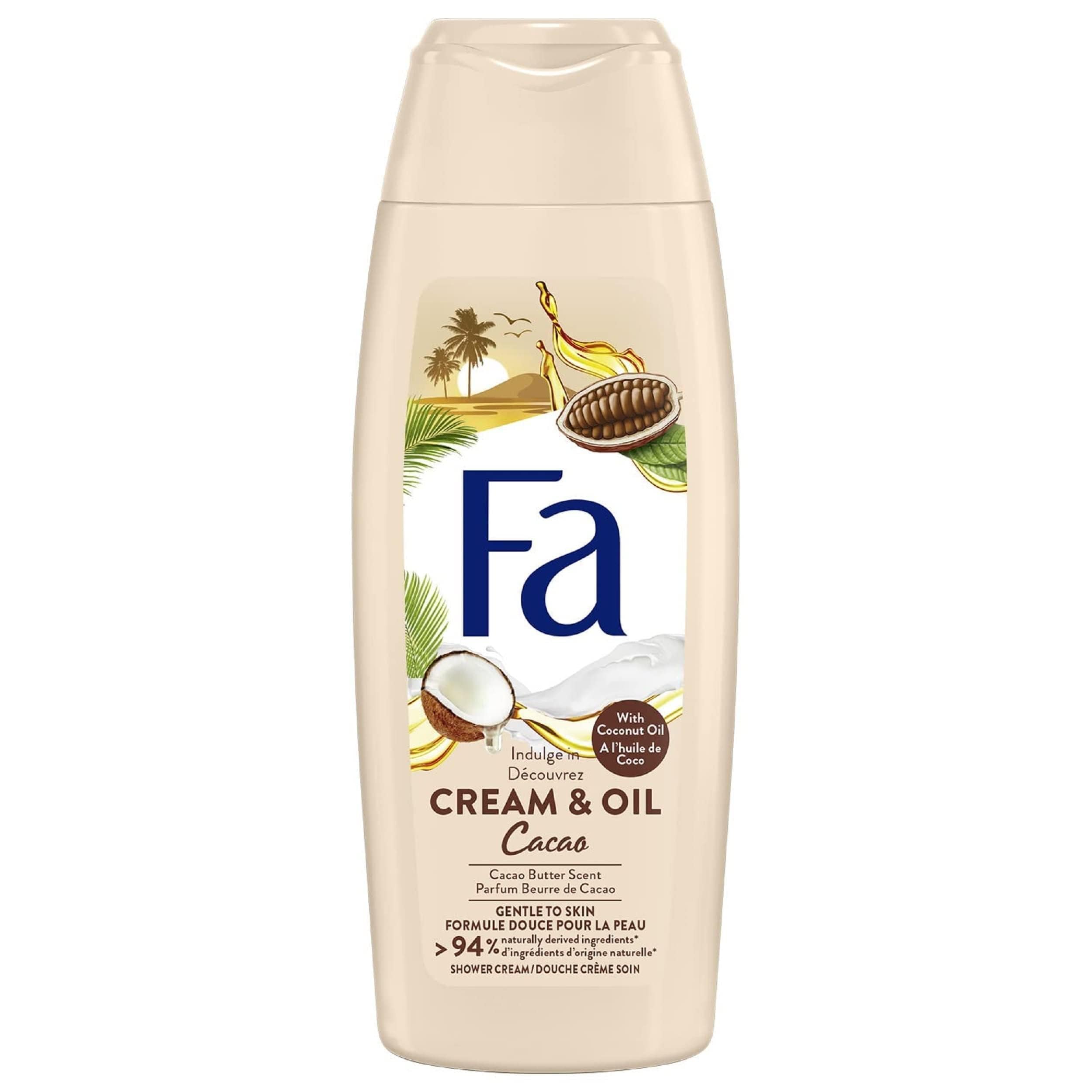 Body Wash Coconut Oil and Cocoa Butter Fragrance 250 ml